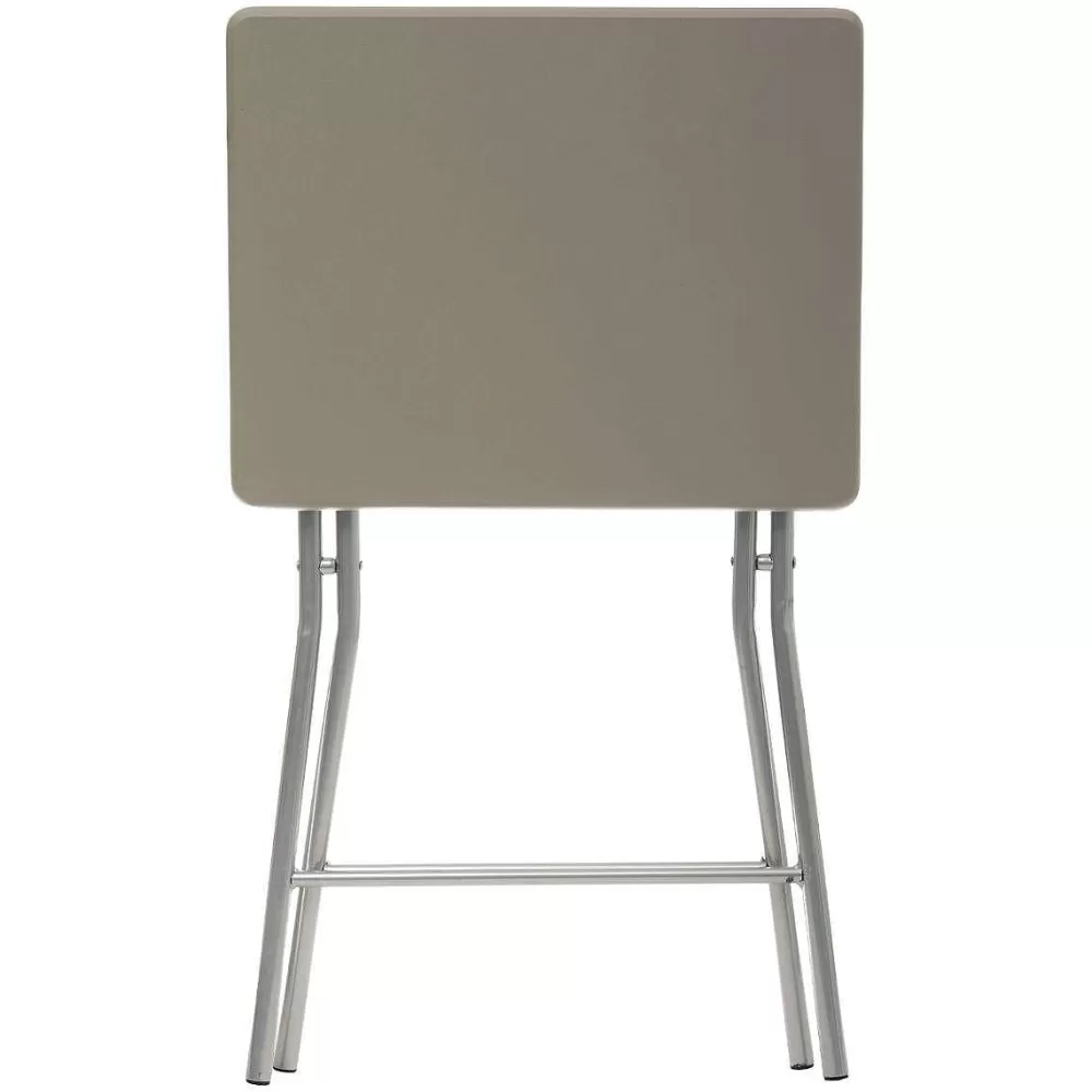 Five Tables Pliantes>Table Pliante 48X38Cm Taupe H.64Cm