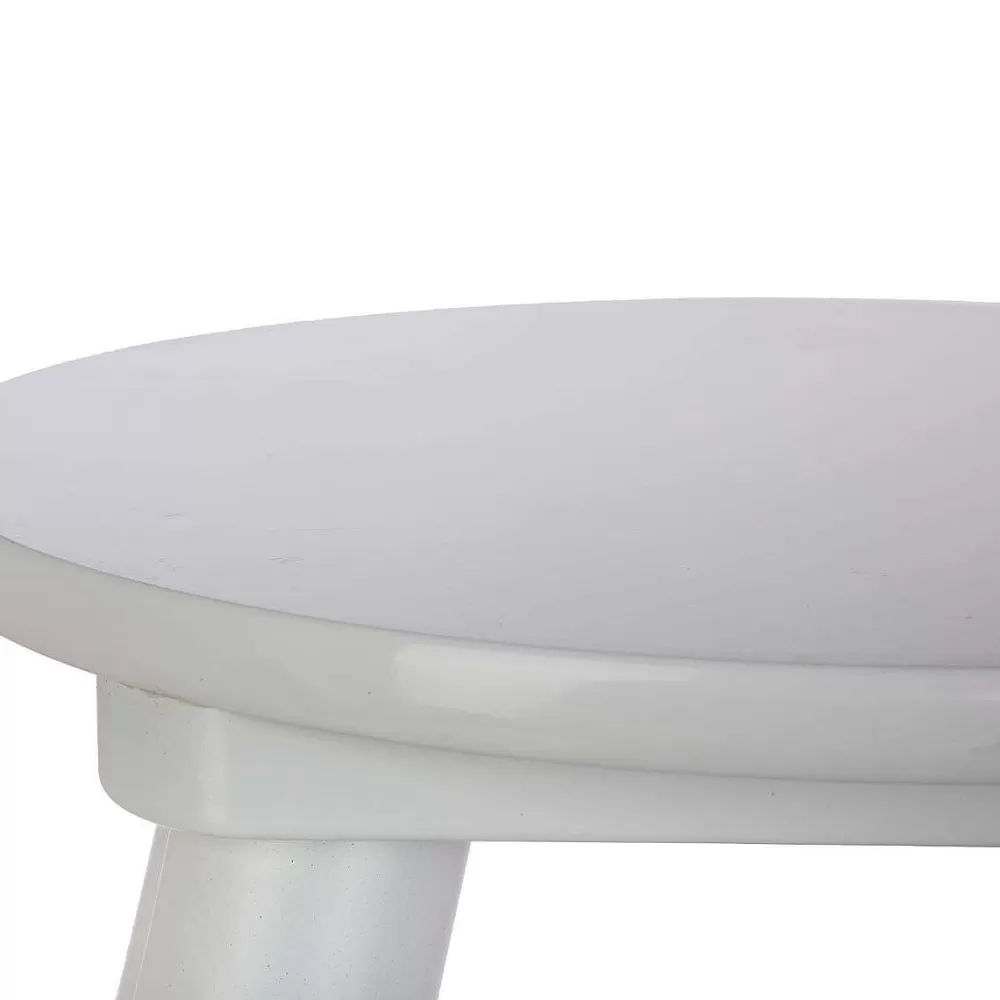 Atmosphera Fauteuil Enfant>Tabouret Douceur Blanc