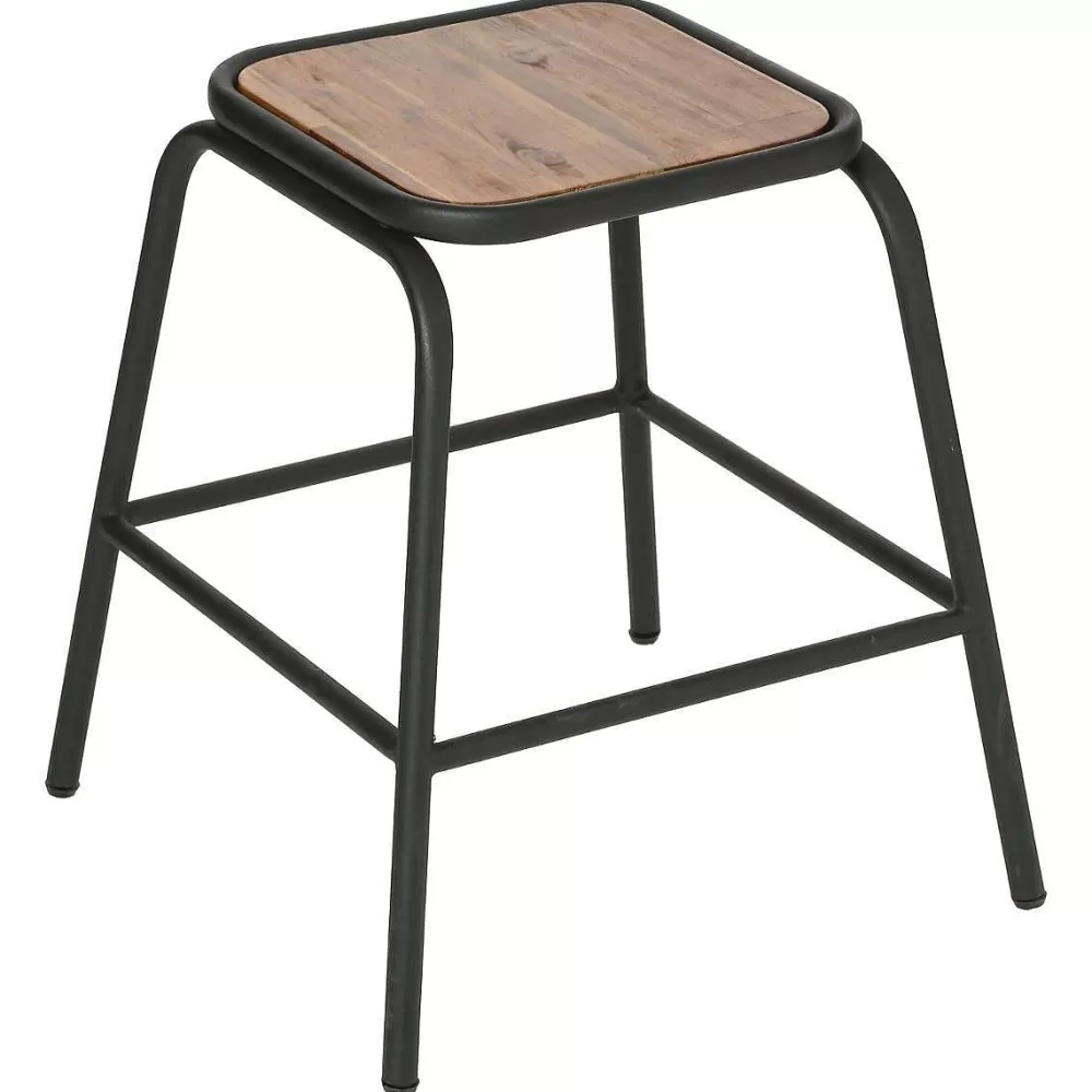 Atmosphera Tabourets>Tabouret Edena H.46Cm