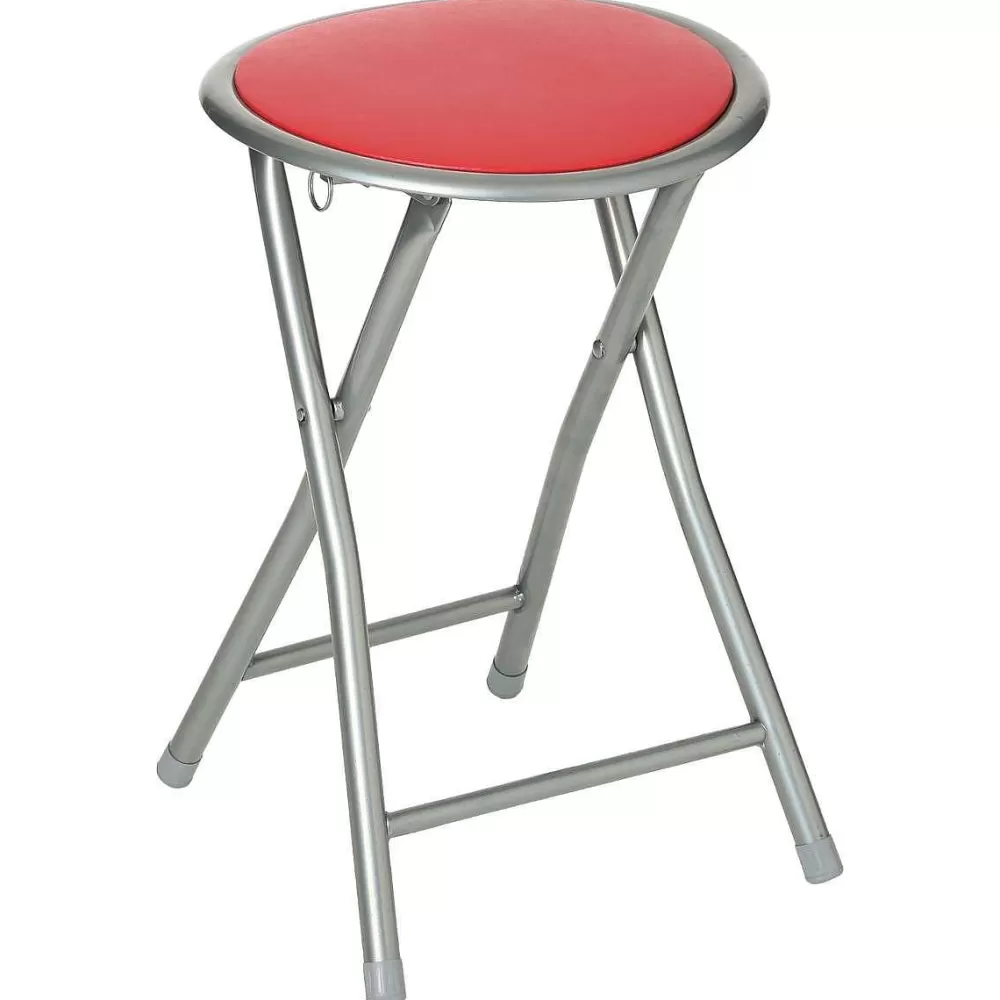 Five Tabourets>Tabouret Pliant Basic Rouge