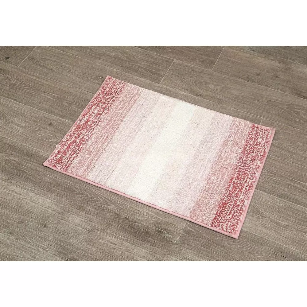 Tapis De Salle De Bain Et Wc | * Tapis Chine Microfibre 50X70Cm Degrade Rose