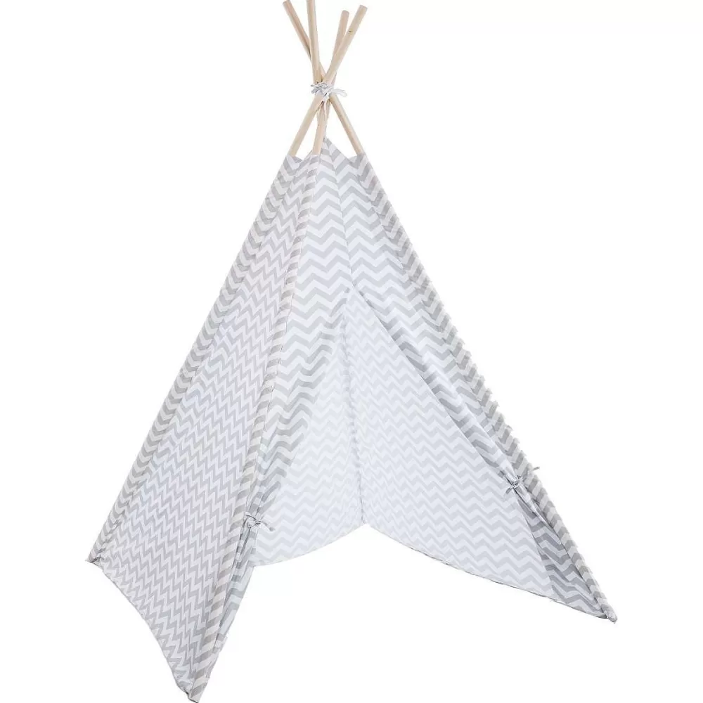 Atmosphera Tipis Et Cabanes>Tipi Deco Gris Clair H.160Cm