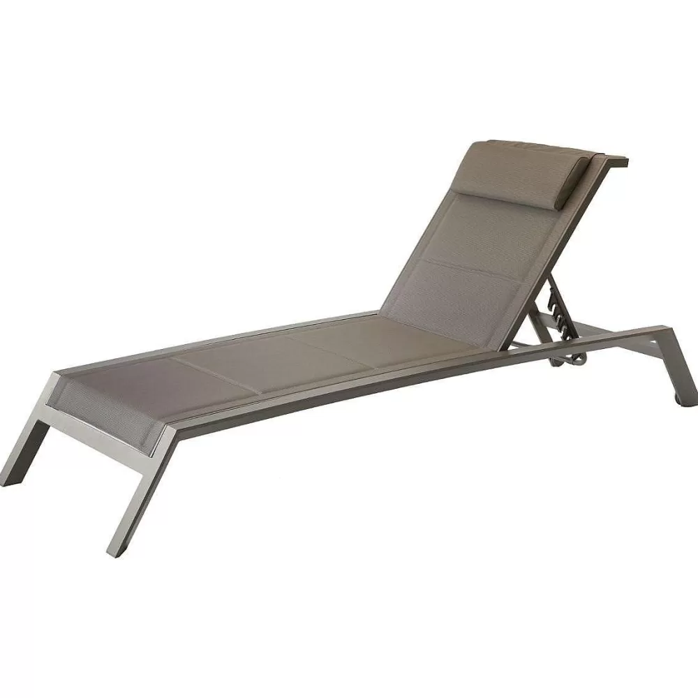 Hespéride Chaise Longue Et Transat De Jardin>Transat Allure Speculoos Praline