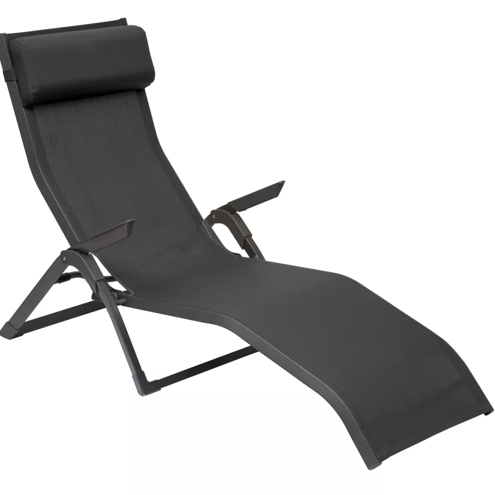 * Chaise Longue Et Transat De Jardin>Transat Decima Anthracite Graphite