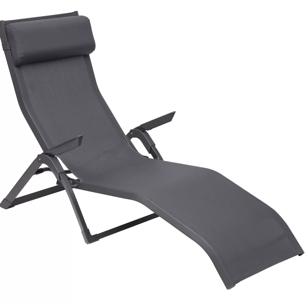 * Chaise Longue Et Transat De Jardin>Transat Decima Ardoise Quartz