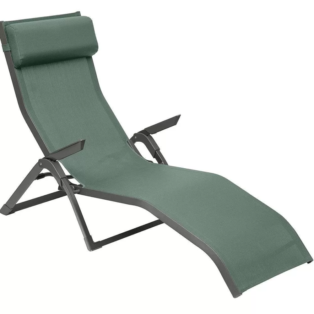 * Chaise Longue Et Transat De Jardin>Transat Decima Olive Graphite