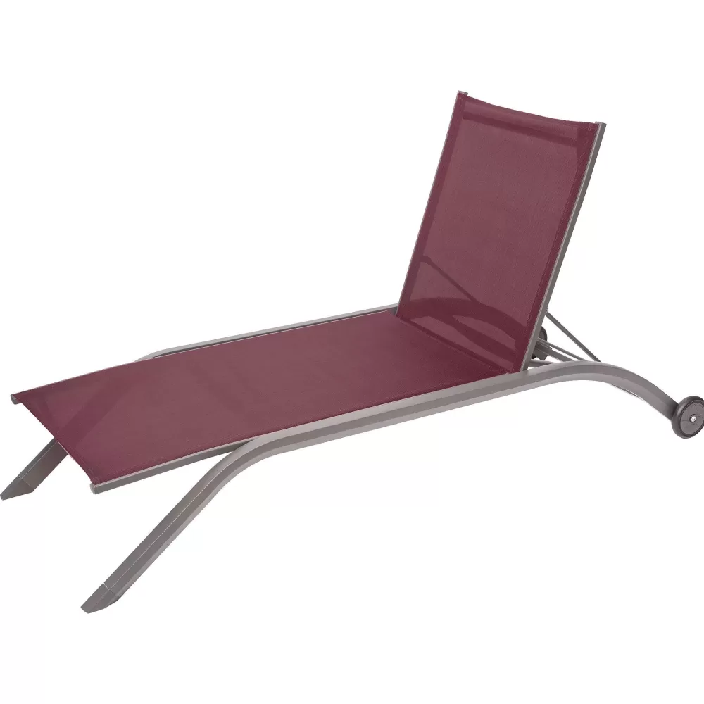 * Chaise Longue Et Transat De Jardin>Transat Milenio Bordeaux Graphite